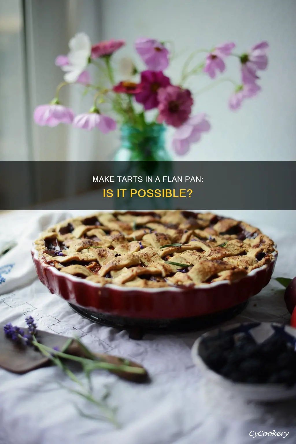 can you make tarts in flan pan