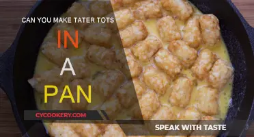 Making Tater Tots: Pan-fried or Deep-fried?