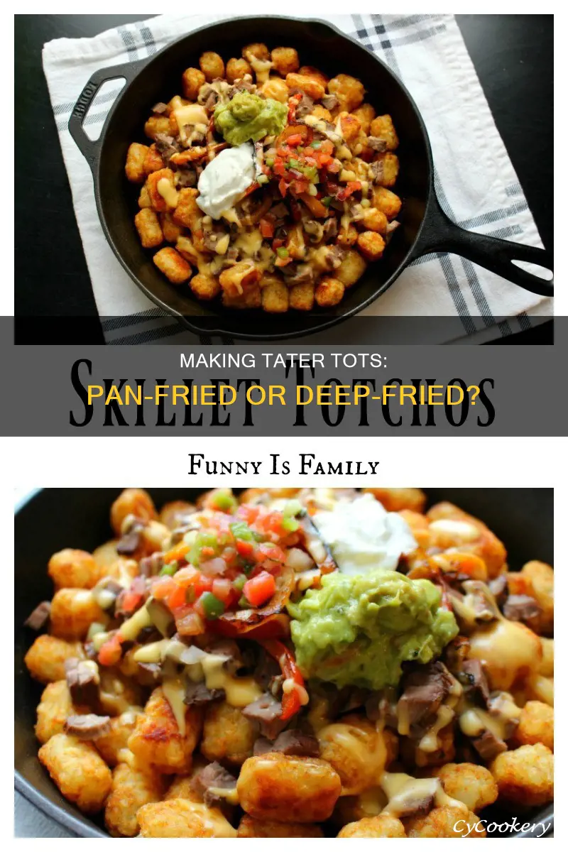 can you make tater tots in a pan