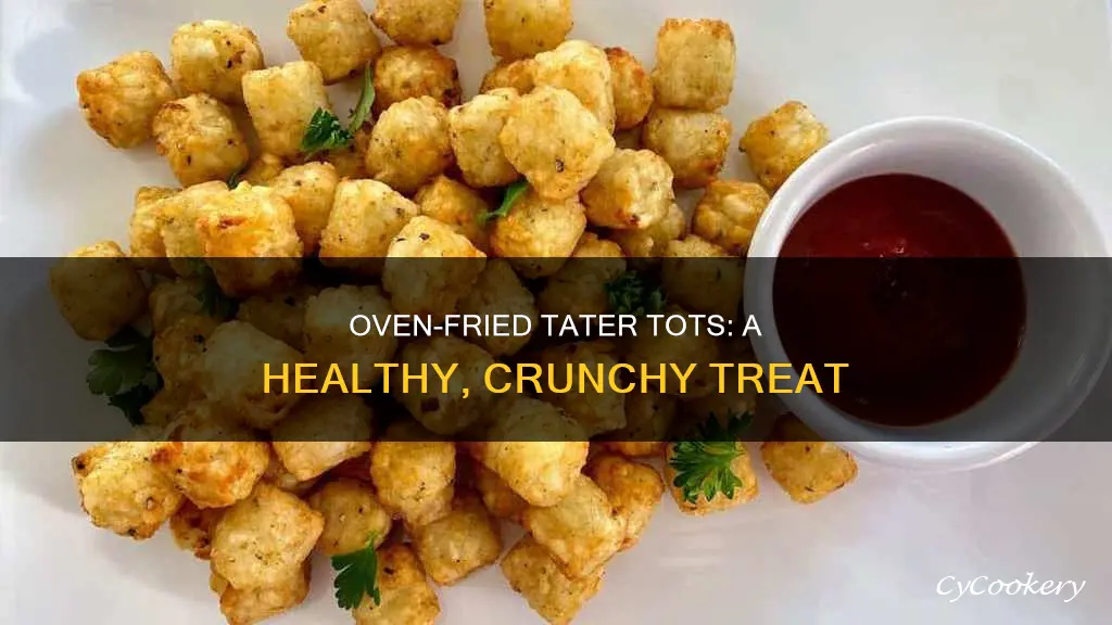 can you make tater tots in the oven fryer