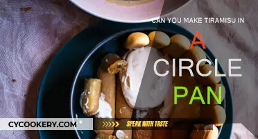 Making Tiramisu: Circle Pan or Not?