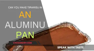 Aluminum Pan Tiramisu: Is It Possible?