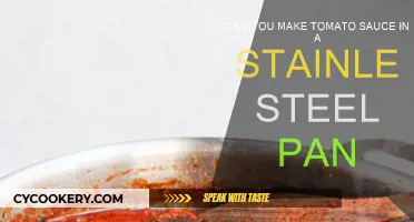 Making Tomato Sauce: Stainless Steel Pan, Good or Bad?