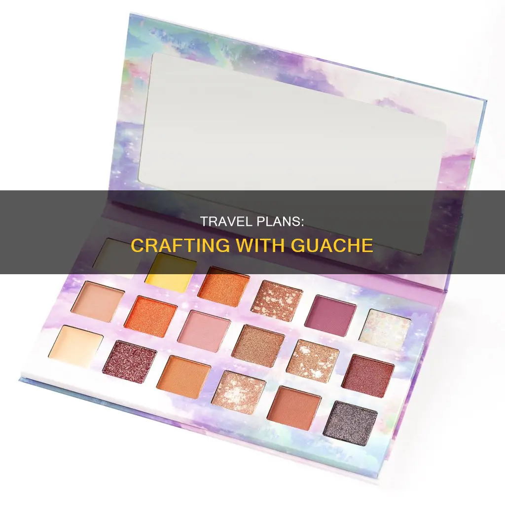 can you make travel pans out of guache