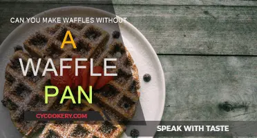 How to Make Waffles Without a Waffle Iron