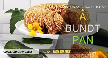 Baking Zucchini Bread: Bundt Pan or Not?