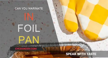 Marinating Meat: Foil Pan Method