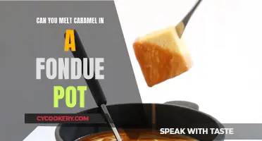 Melted Caramel Fondue: A Sweet Treat Experience