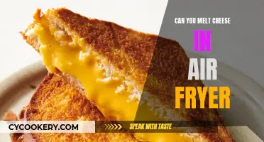 Melted Cheese in an Air Fryer: Is It Possible?