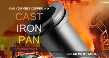 Melting Copper: Cast Iron Pan Safe?