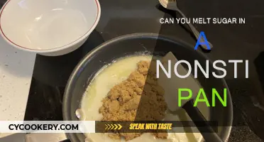 Melting Sugar in Nonstick Pans: Is It Possible?