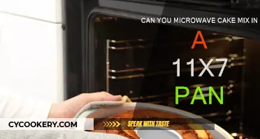 Microwaving Cake Mix: 11x7 Pan, Safe or Not?
