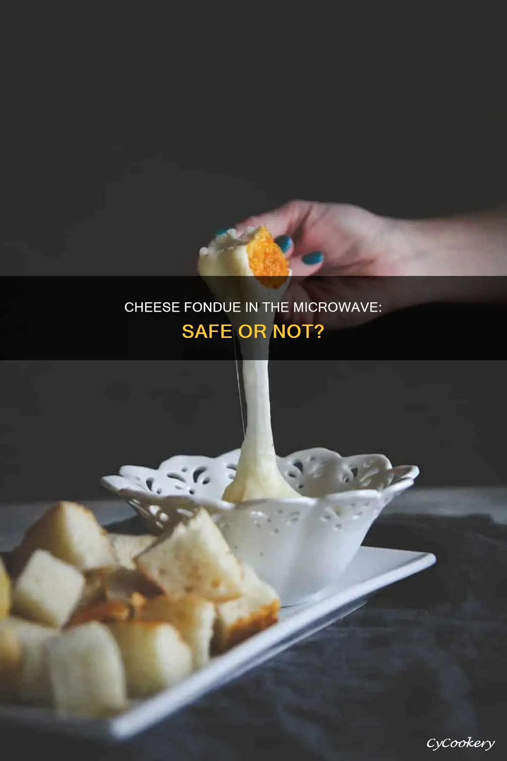 can you microwave cheese fondue