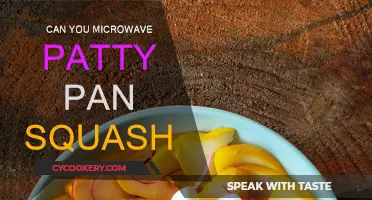 Microwaving Patty Pan Squash: Quick and Easy?