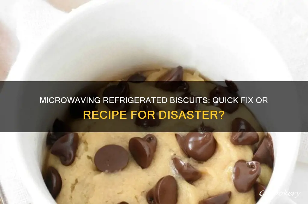 can you microwave refrigerated biscuits