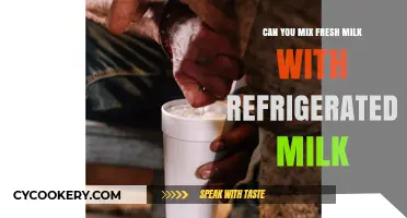 Mixing Fresh and Refrigerated Milk: Safe or Spoiled?