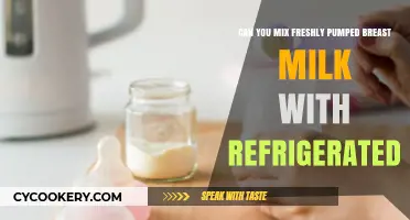 Mixing Freshly Pumped Breast Milk with Refrigerated: Safe Practices