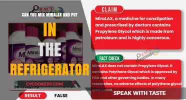 Mixing Miralax and Refrigeration: Safe Storage Tips for Your Laxative