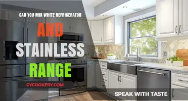 Mixing White Refrigerator with Stainless Range: Design Harmony or Clash?