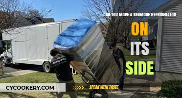 Moving a Kenmore Refrigerator: Safe Sideways Transport Tips
