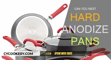 Anodized Pans: Stacking and Nesting for Space Saving