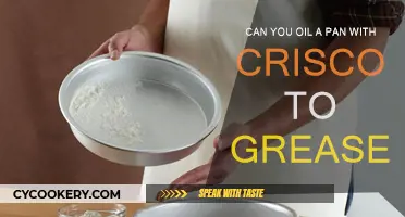 Greasing Pans: Crisco as a Viable Option