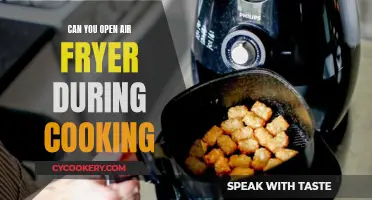 Air Fryer Safety: Is It Okay to Open the Lid During Cooking?