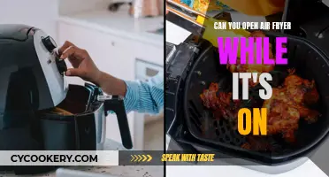 Air Fryer Safety: Opening While On?