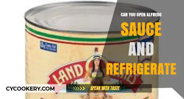 Refrigerating Alfredo Sauce: Tips for Proper Storage and Freshness