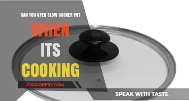 Slow Cooker Cooking: Can You Open the Lid?