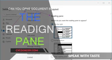 How to Open Documents in the Reading Pane
