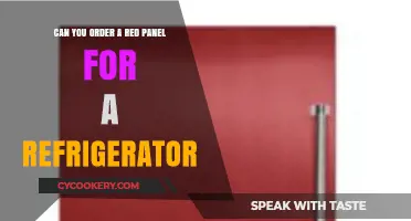Customizing Your Fridge: Can You Order a Red Panel for Refrigerators?
