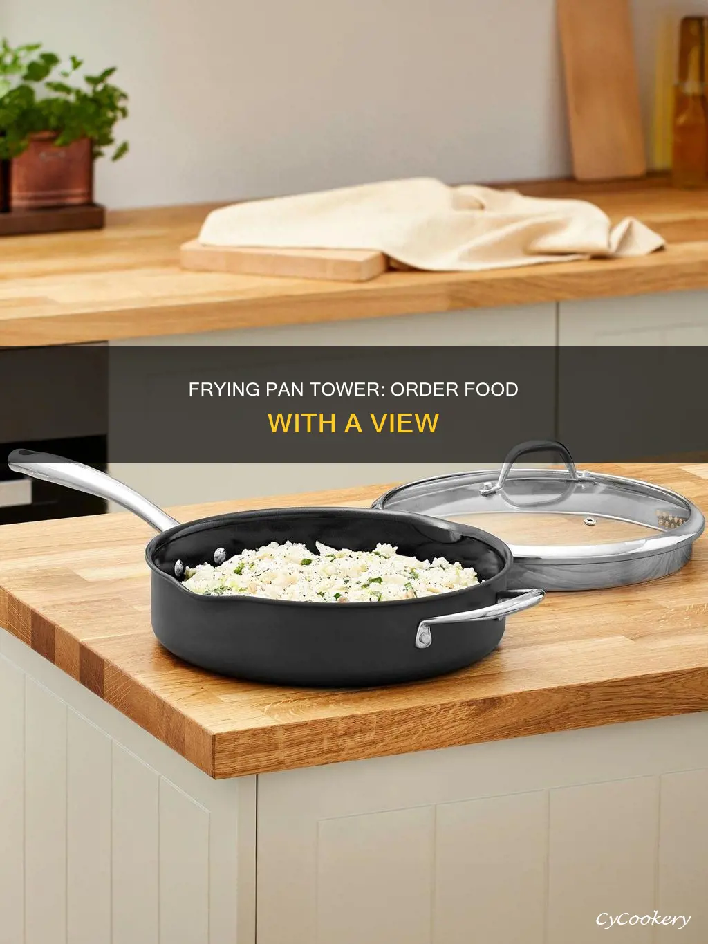 can you order food from frying pan tower