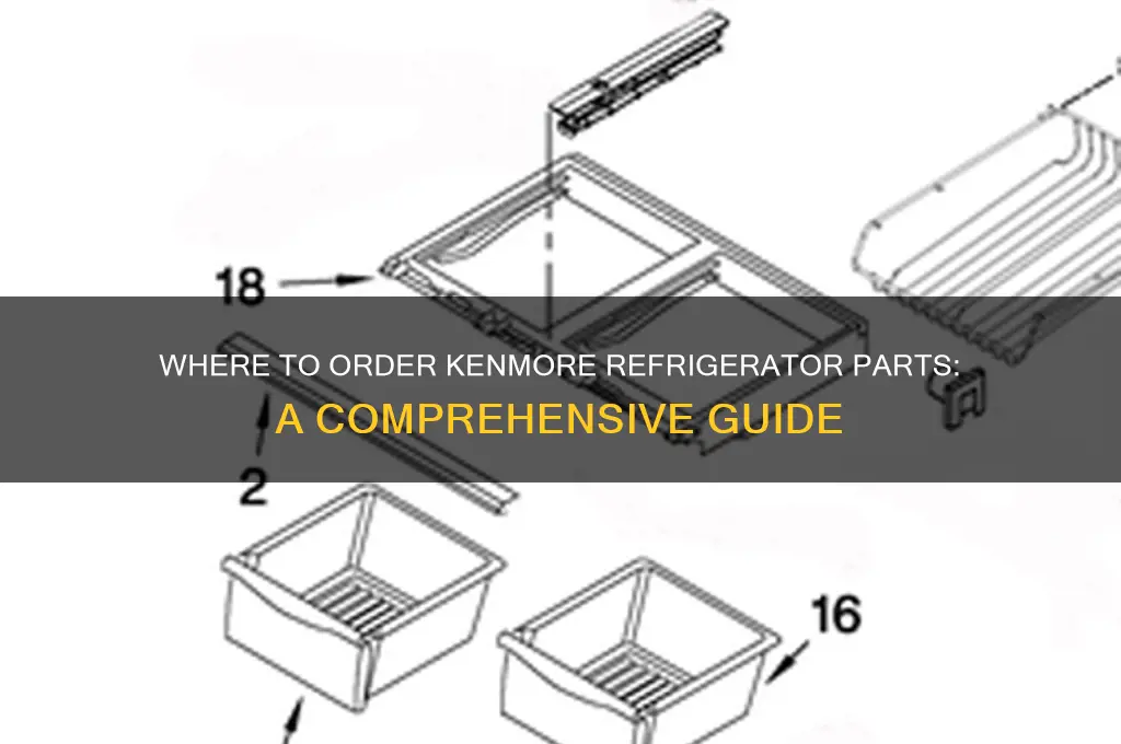 can you order parts for a kenmore refrigerator
