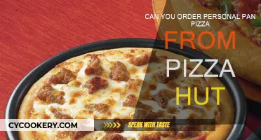 Personal Pan Pizza: Can You Order from Pizza Hut?