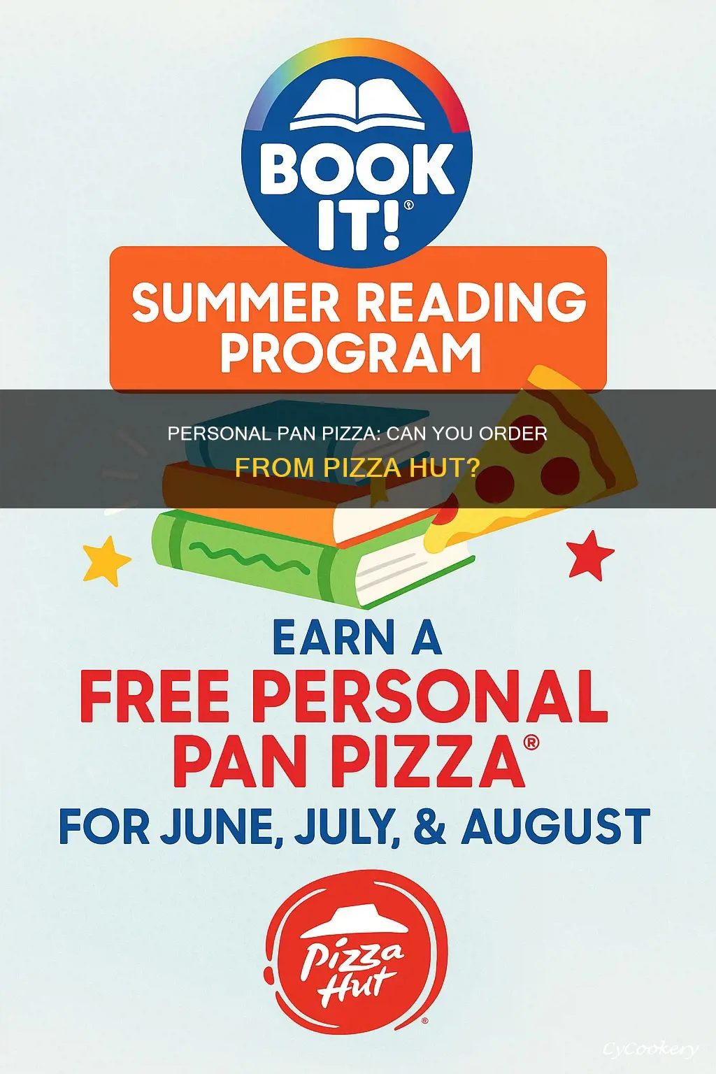 can you order personal pan pizza from pizza hut
