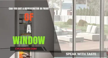 Can You Place a Refrigerator in Front of a Window?