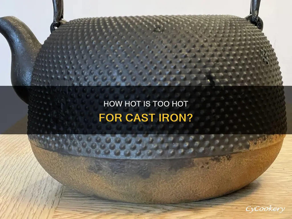 can you overheat a cast iron pan