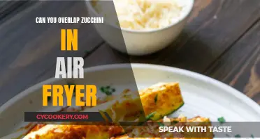 Air Fryer Zucchini: Stacking and Overlapping Techniques