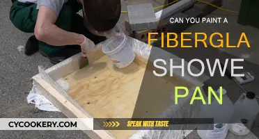 How to Paint a Fiberglass Shower Pan?
