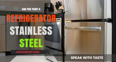 Transform Your Fridge: Painting a Refrigerator Stainless Steel Look