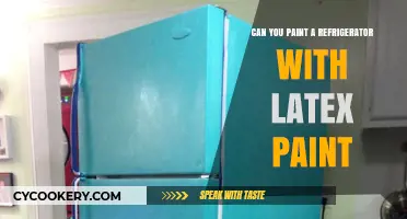 Painting Your Fridge: Can Latex Paint Transform Your Refrigerator?