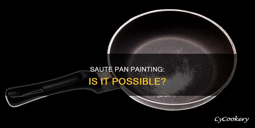 can you paint a saute pan