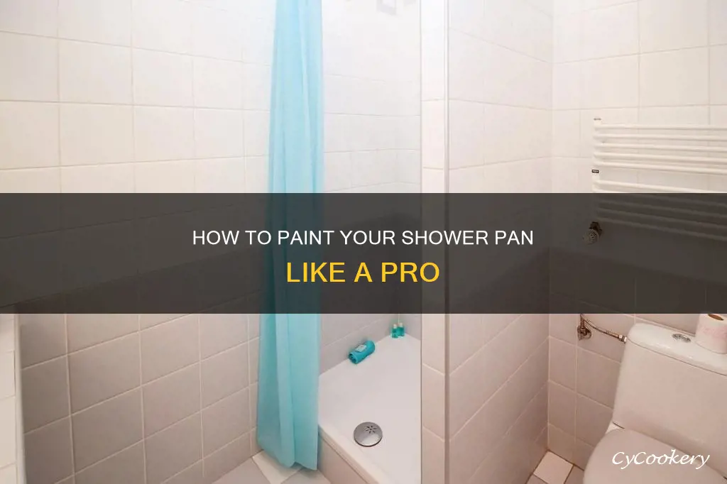 can you paint a shower pan