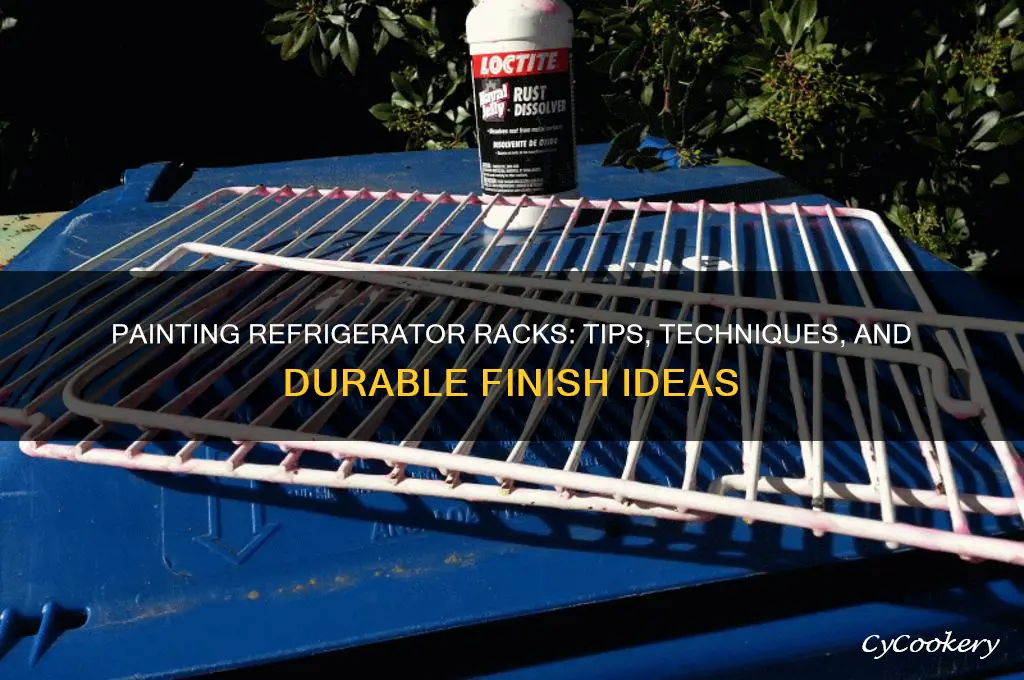can you paint refrigerator racks