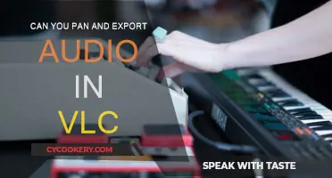 How to Pan and Export Audio in VLC?