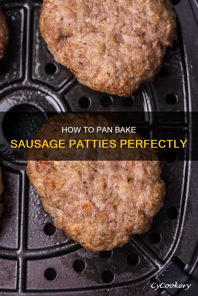 can you pan bake sausage patties