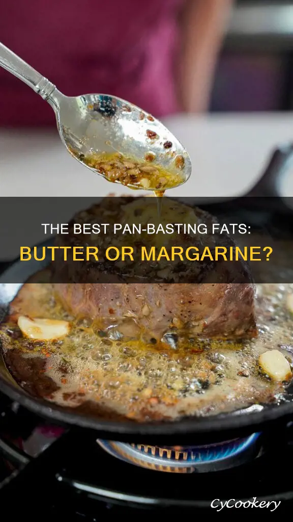 can you pan baste with margarine