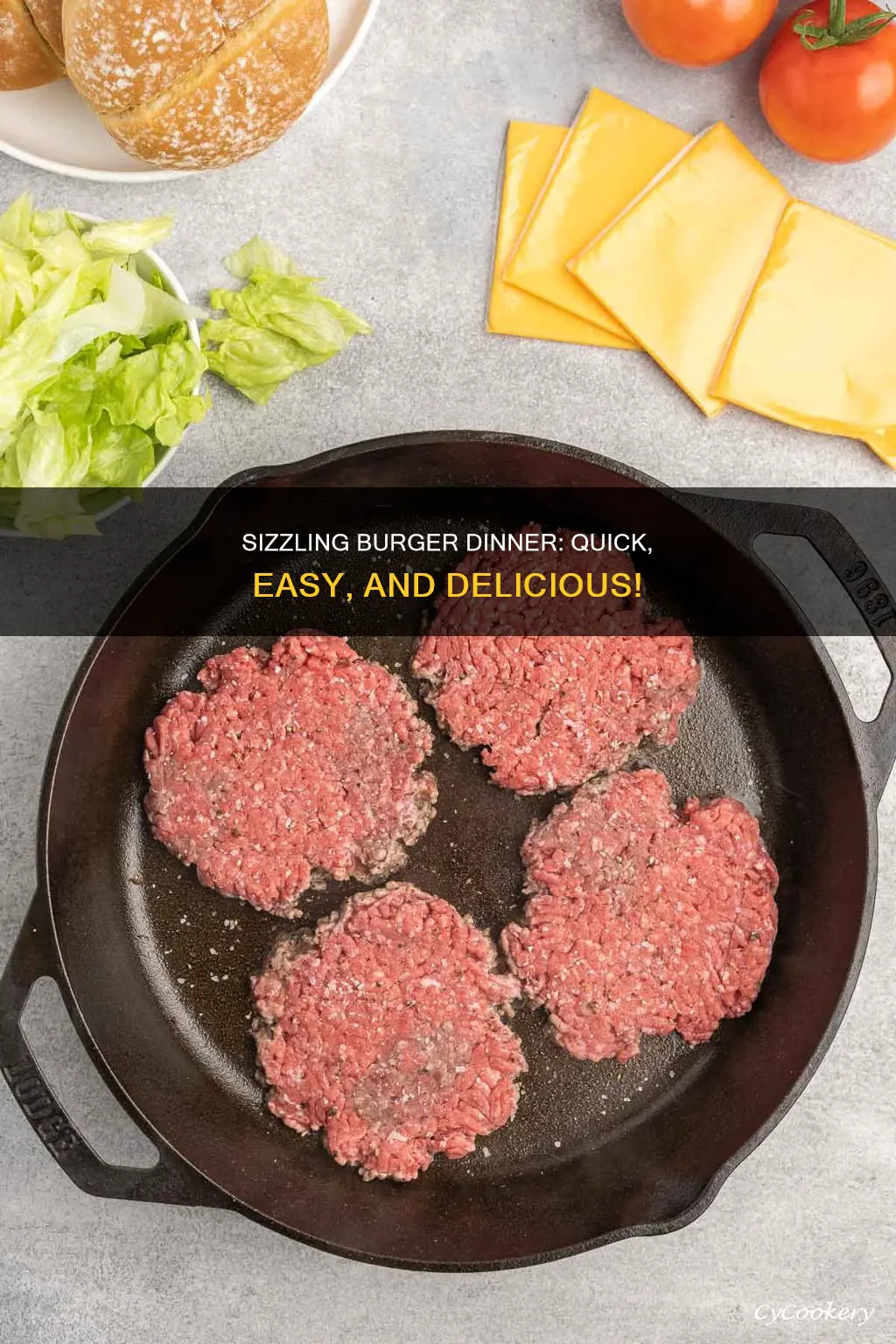 can you pan burger for dinner