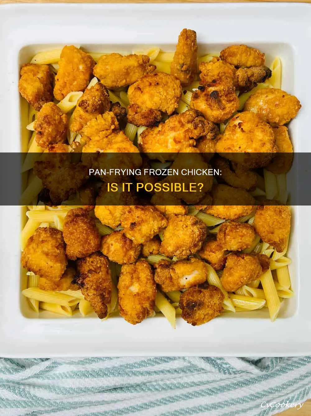 can you pan cook chicken from frozen